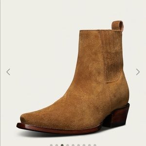 Tecovas Piper western Chelsea suede boots